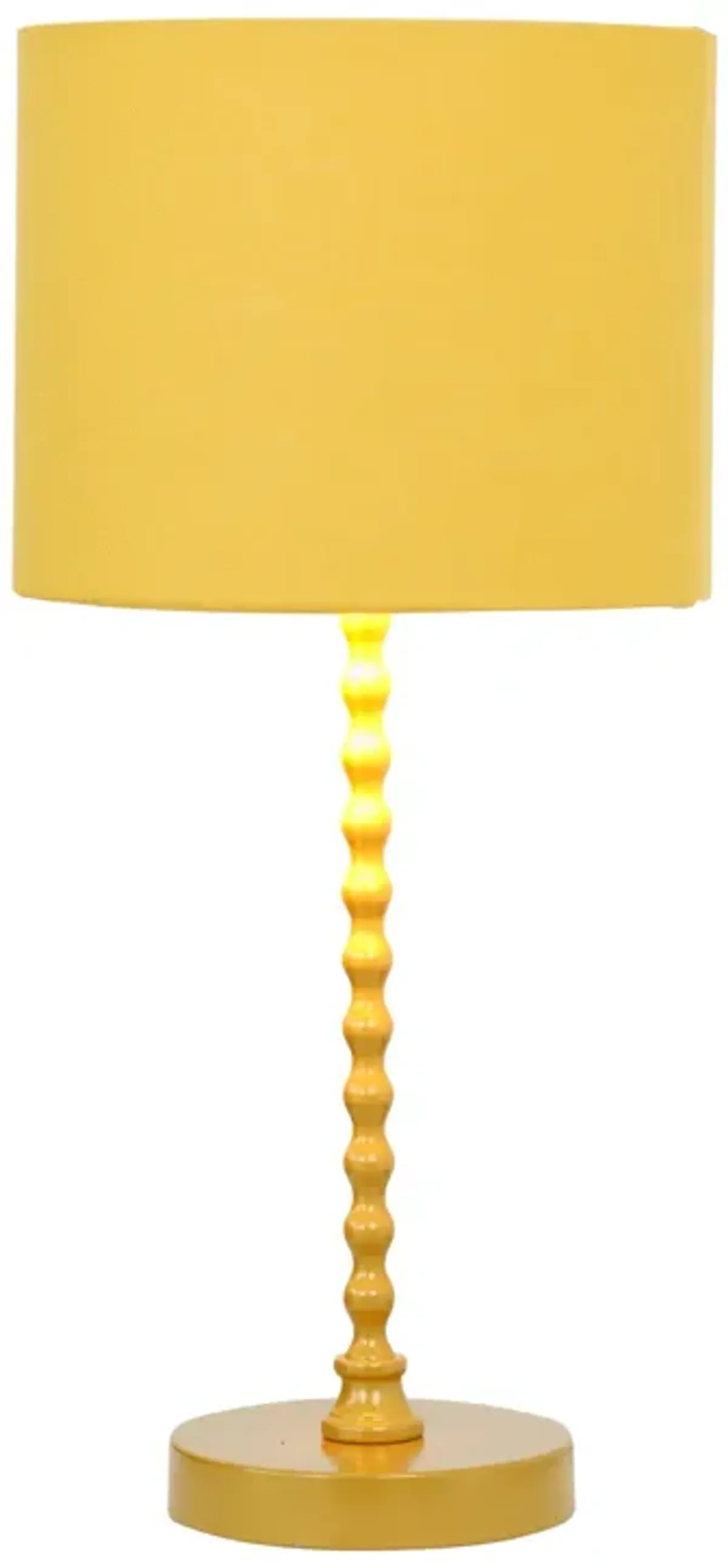 Torch Ochre Gold Painted Table Lamp