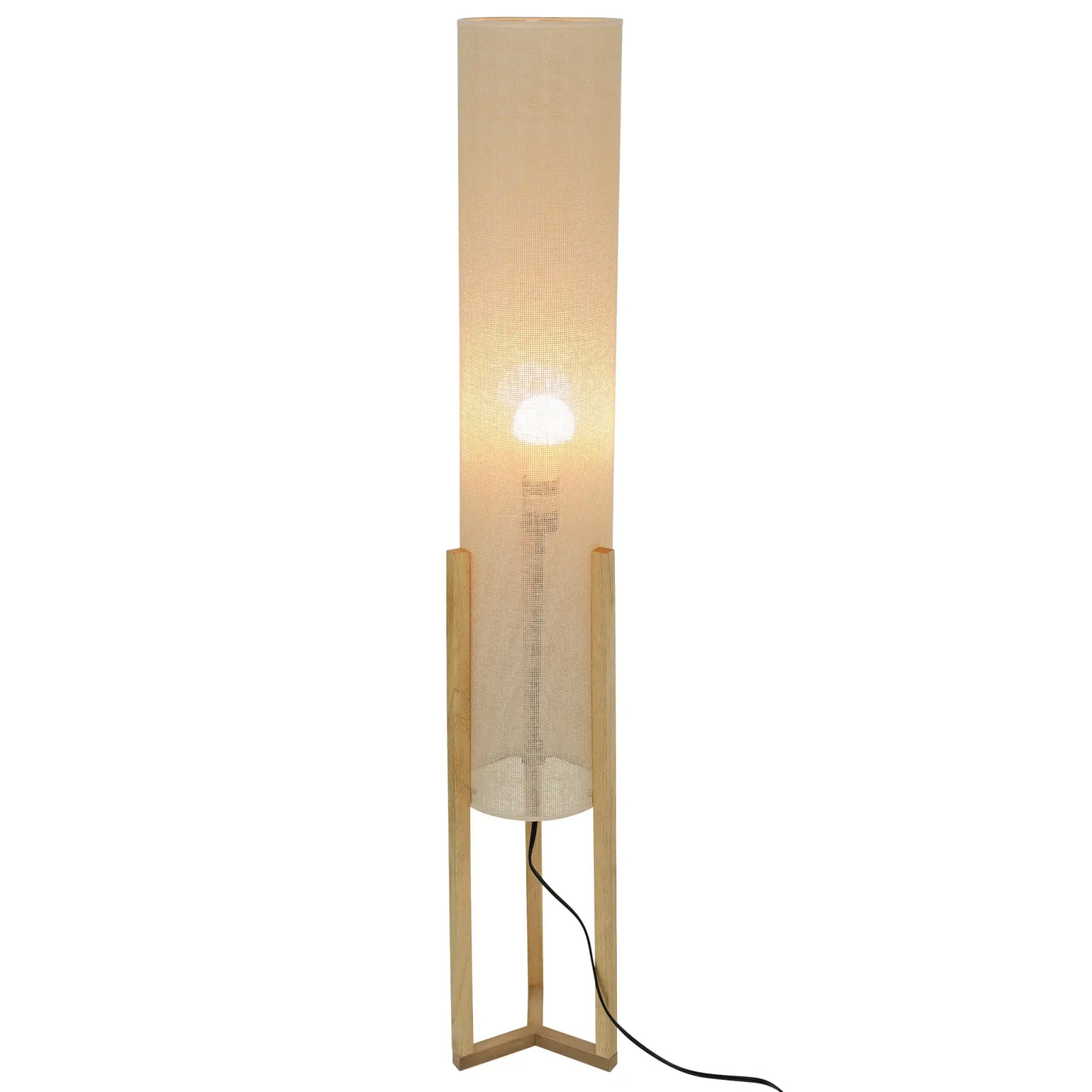 Beacon Floor Lamp - Oak + Natural