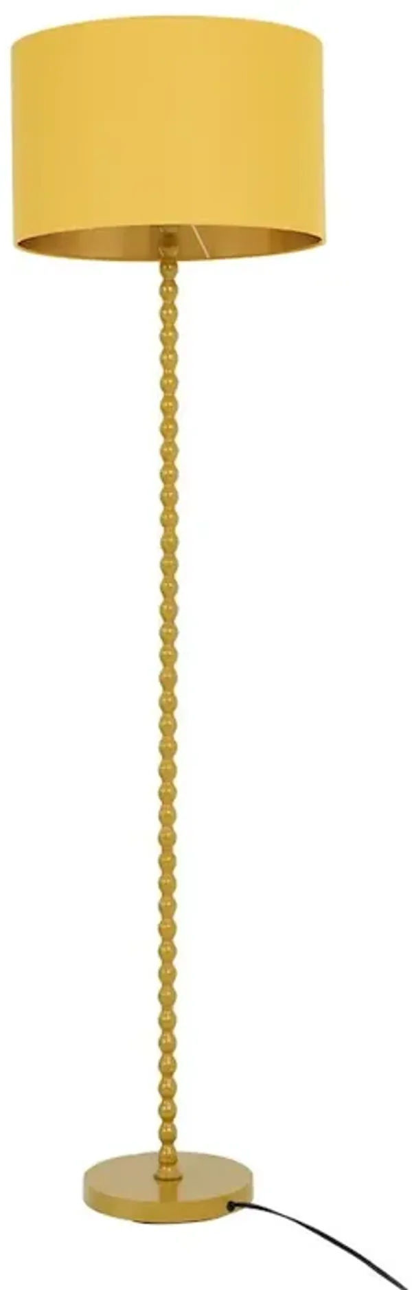 Sparkler Floor Lamp - Ochre + Gold