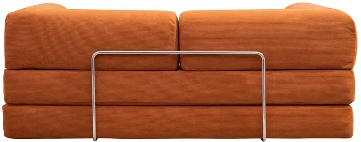 Porter Daybed - Orange Corduroy