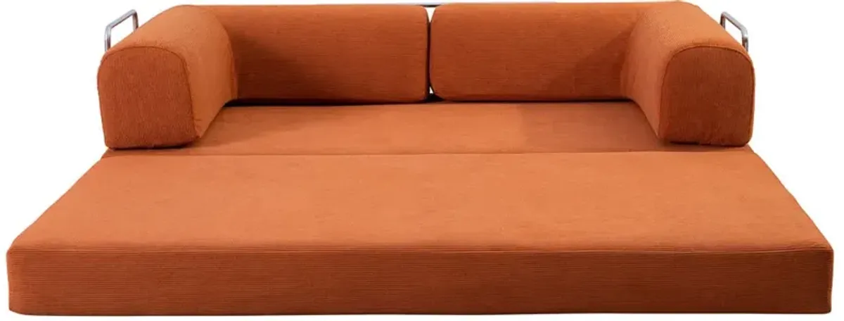 Porter Daybed - Orange Corduroy