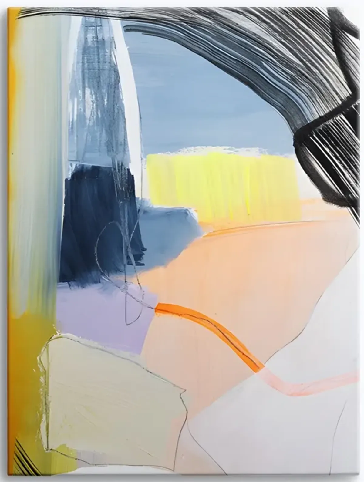 Many Roads Abstract Wall Art