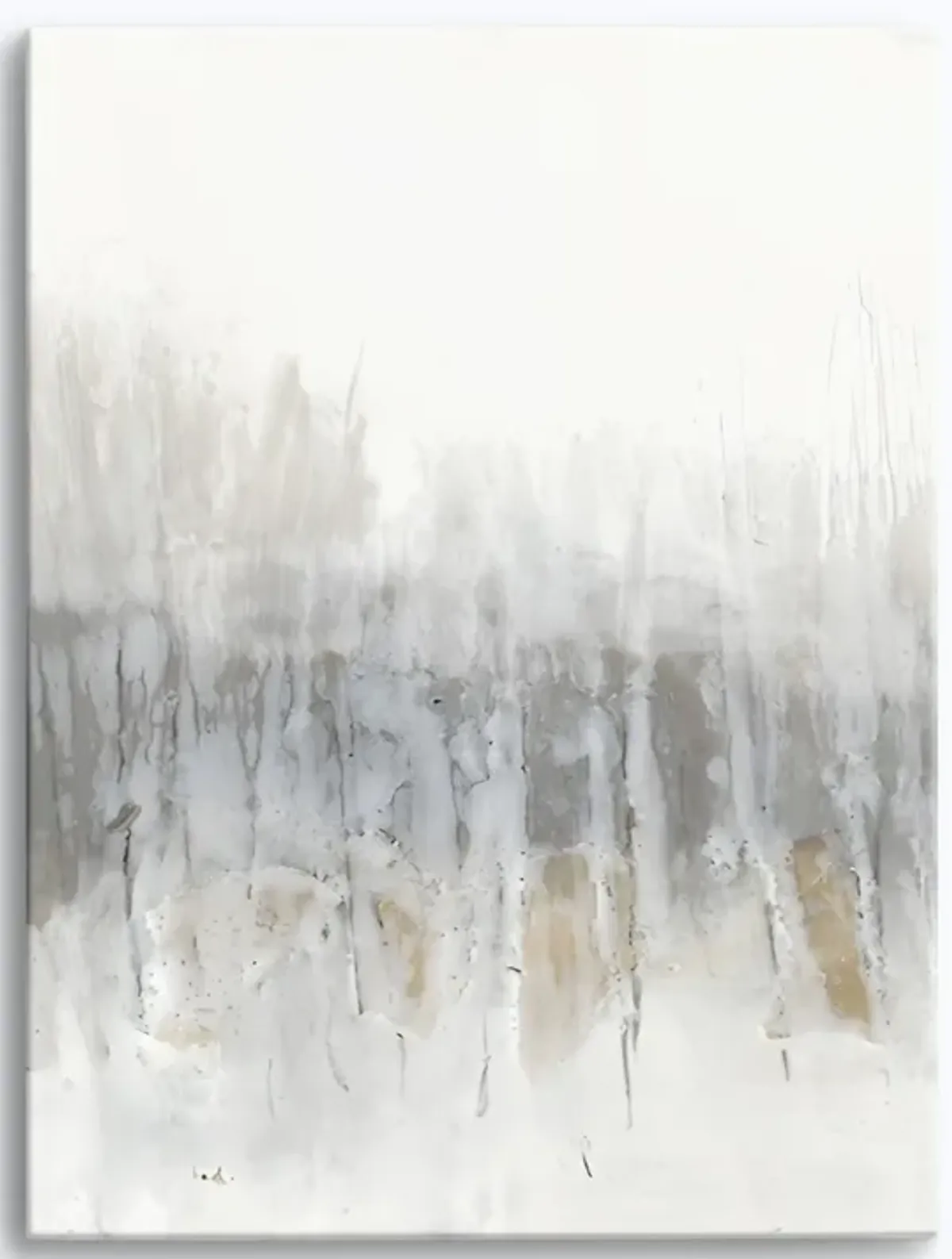 Neutral Wave Abstract Wall Art