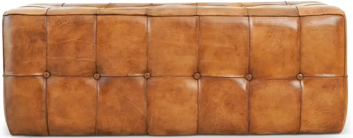 Bunta Genuine Leather Bench