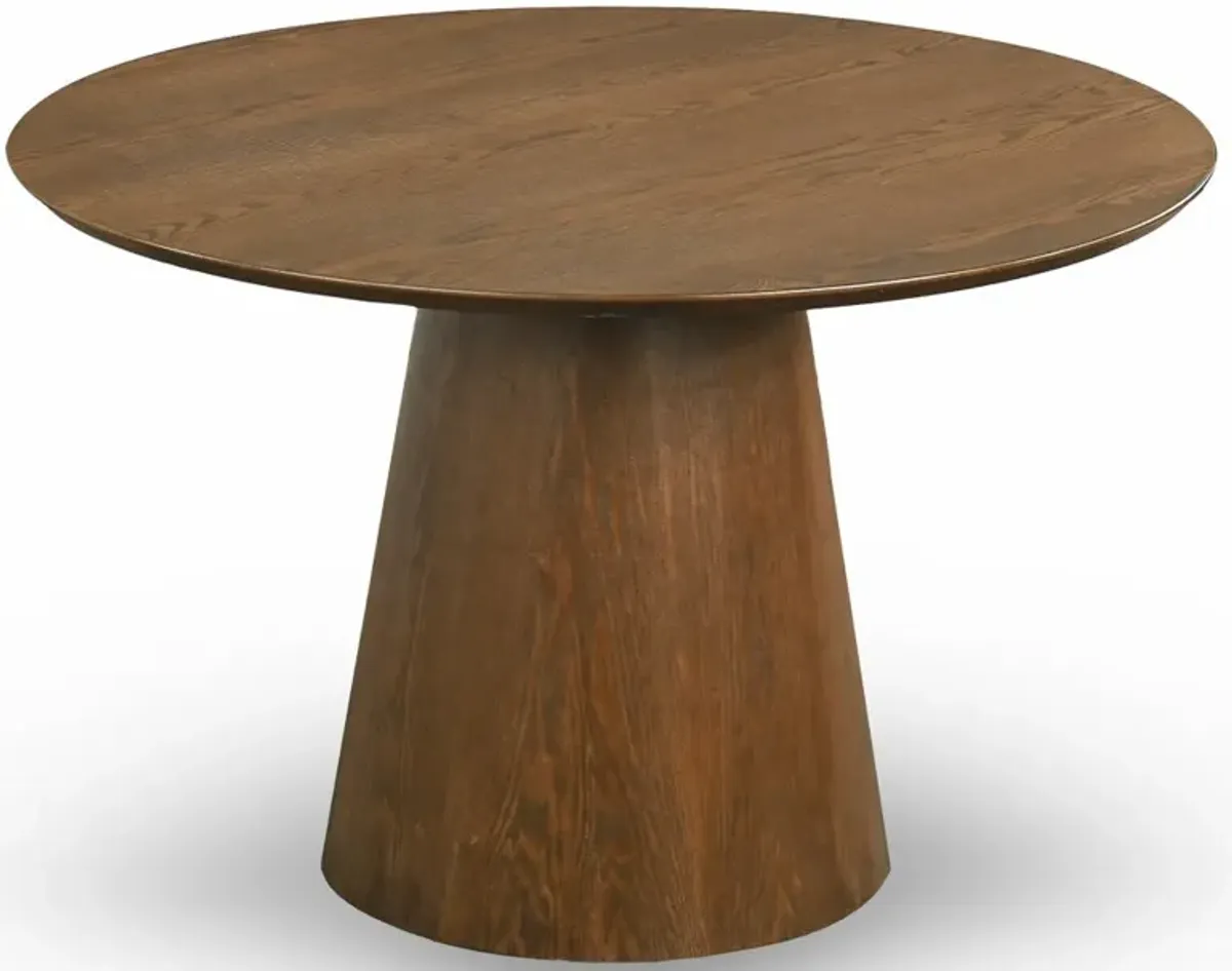 Camden Walnut Round Dining Table - Small
