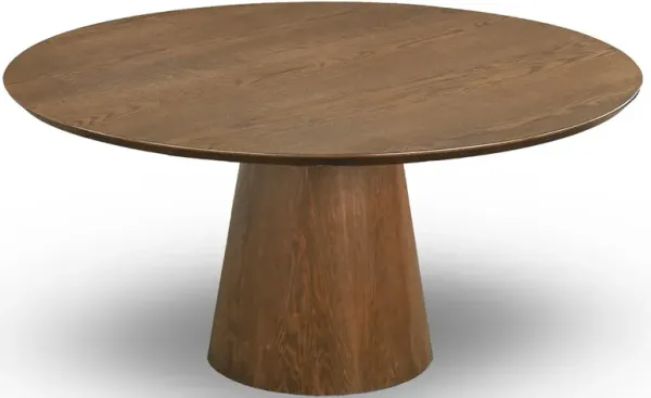 Camden Walnut Round Dining Table - Large