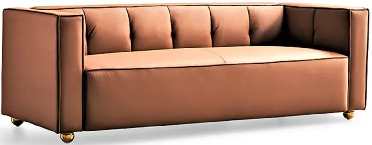 Dover 3-Seater Sofa with Tufted Low Back Design