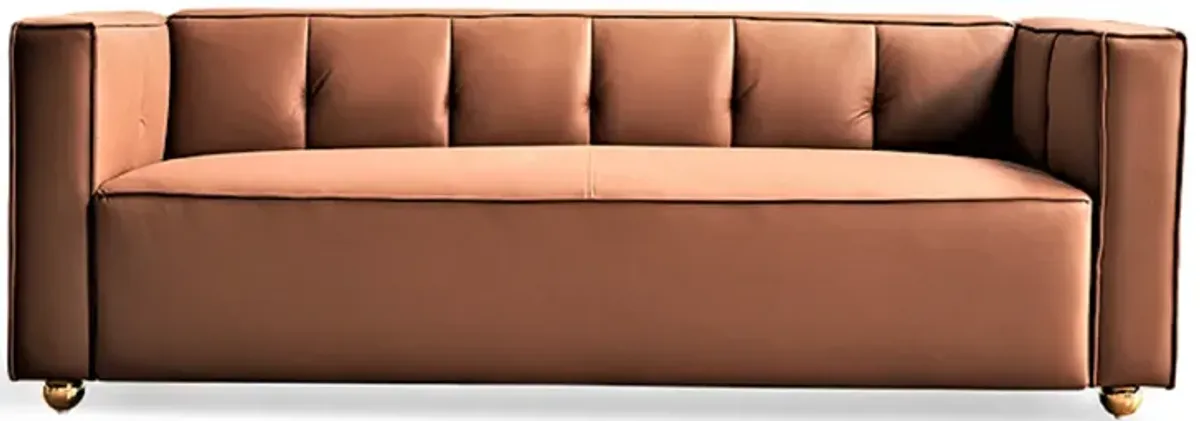 Dover 3-Seater Sofa with Tufted Low Back Design