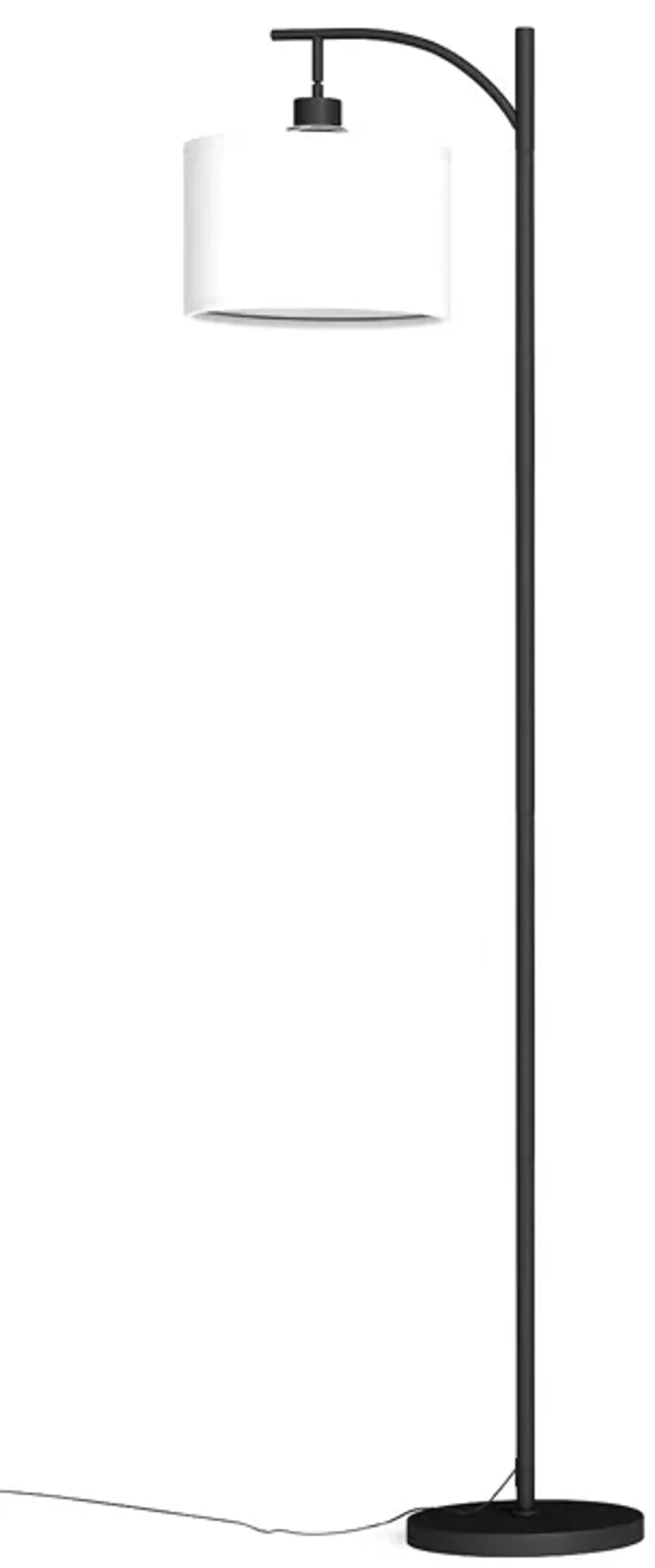 Havalance 63' Metal Arched Floor Lamp With Pedal Switch