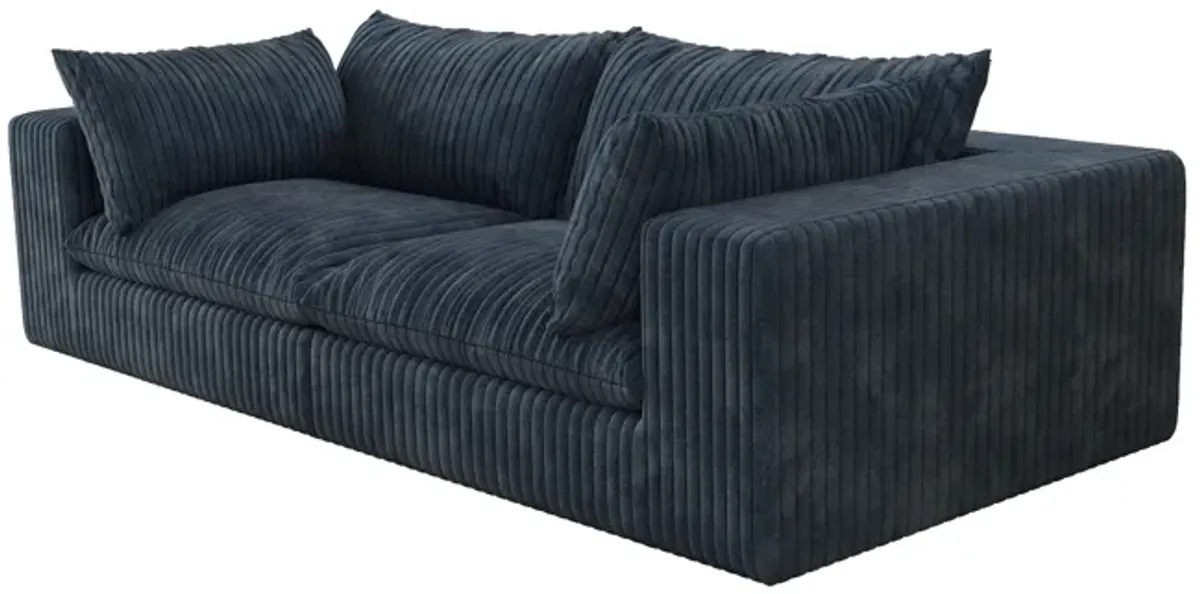 Norre Cloud Blue Corduroy Sofa