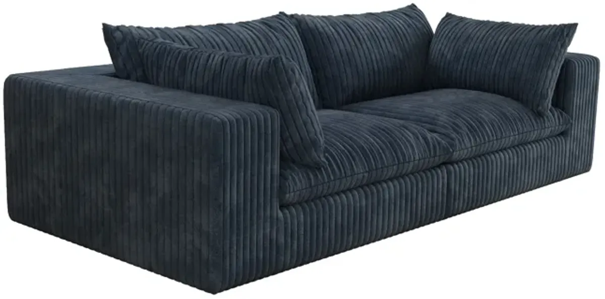 Norre Cloud Blue Corduroy Sofa