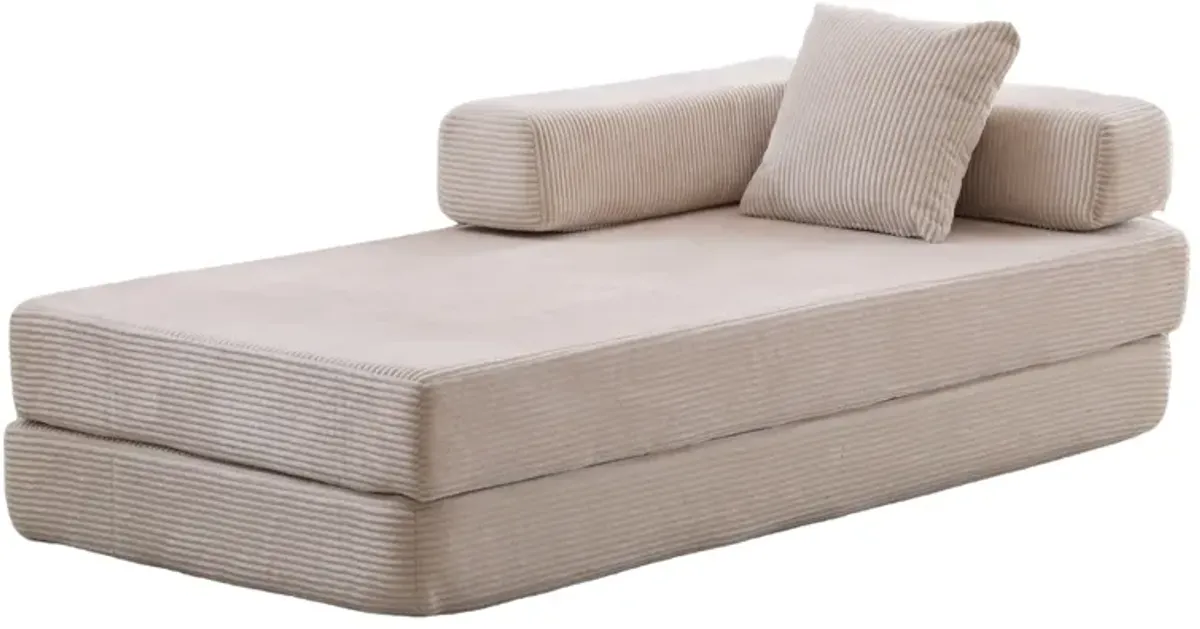 Herman Floor Couch-Compression Sofa-Convertible Floor Sofa Bed-Futon Couch Lounge