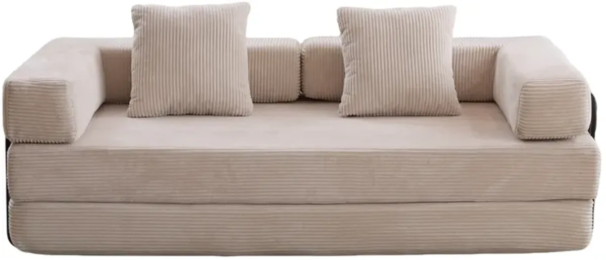 Herman Floor Couch-Compression Sofa-Convertible Floor Sofa Bed-Futon Couch Lounge