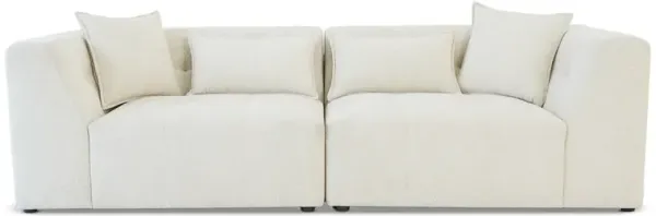 Victoria Beige Chenille Sofa