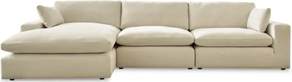 Elyza 3-Piece Fabric Sectional Sofa with Chaise