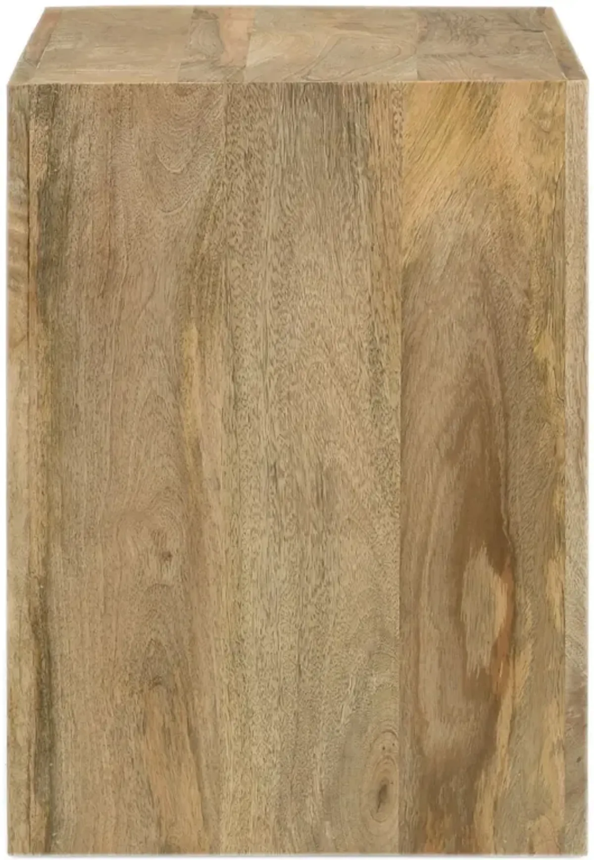 Benton Rectangular Solid Wood End Table Natural