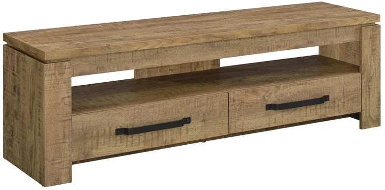 Elkton 2-drawer Engineered Wood 59-inch TV Stand Mango