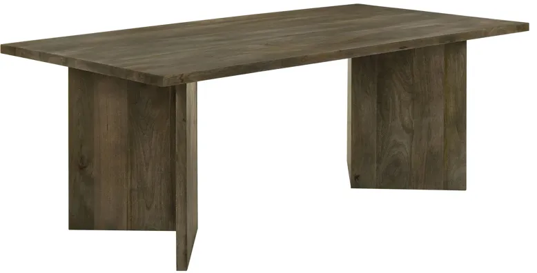 Tyler 80-inch Solid Wood Dining Table Mango Brown