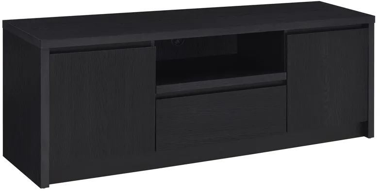 Winfield 60-inch 2-door TV Stand Media Console Black
