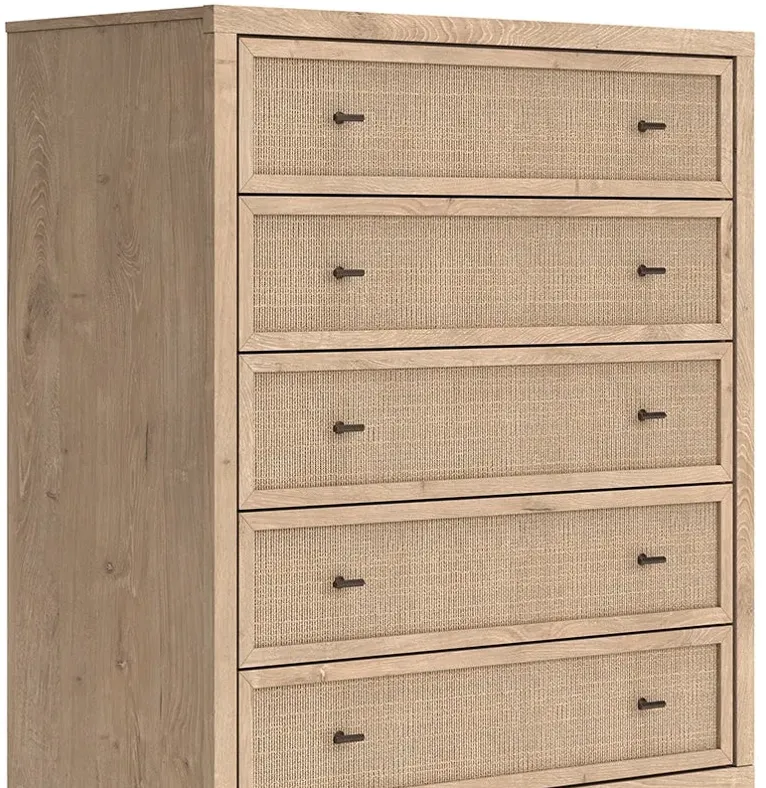 Cielden Five Drawer Wide Chest