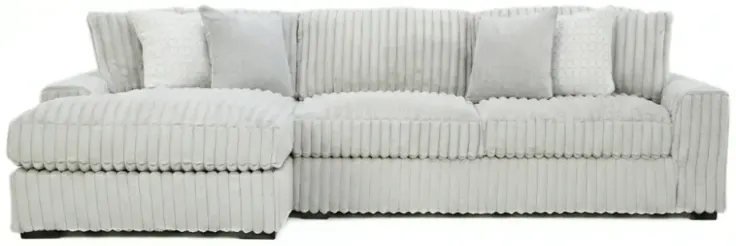 Stupendous 2-Piece Sectional with Left Chaise