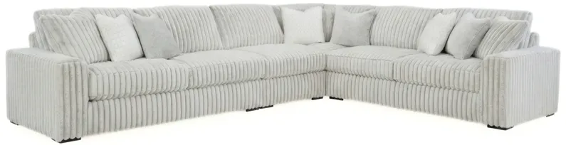 Stupendous 4-Piece Corner Sectional Sofa