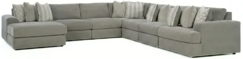 Avaliyah 7-Piece Sectional with Left Chaise