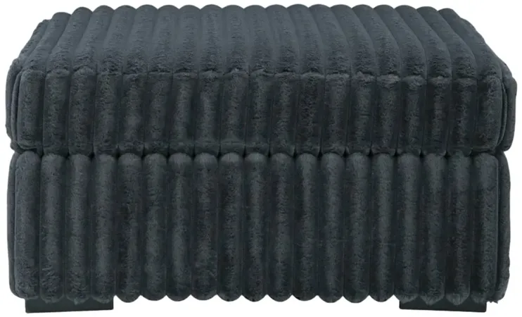 Midnight-Madness Oversized Accent Ottoman