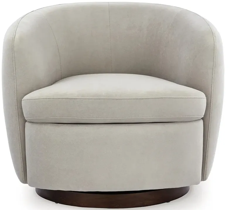 Annbury Swivel Accent Chair - Sand