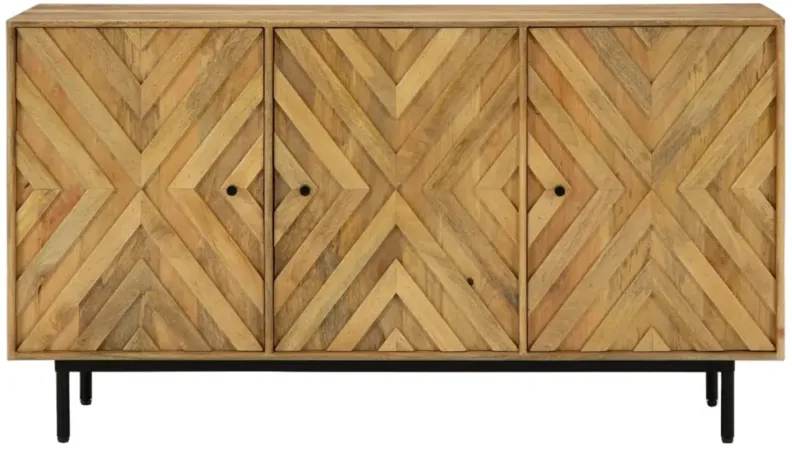 Cadewick Accent Cabinet - Natural