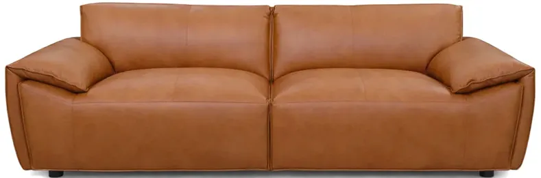 Lawson Tan Top Grain Leather Sofa