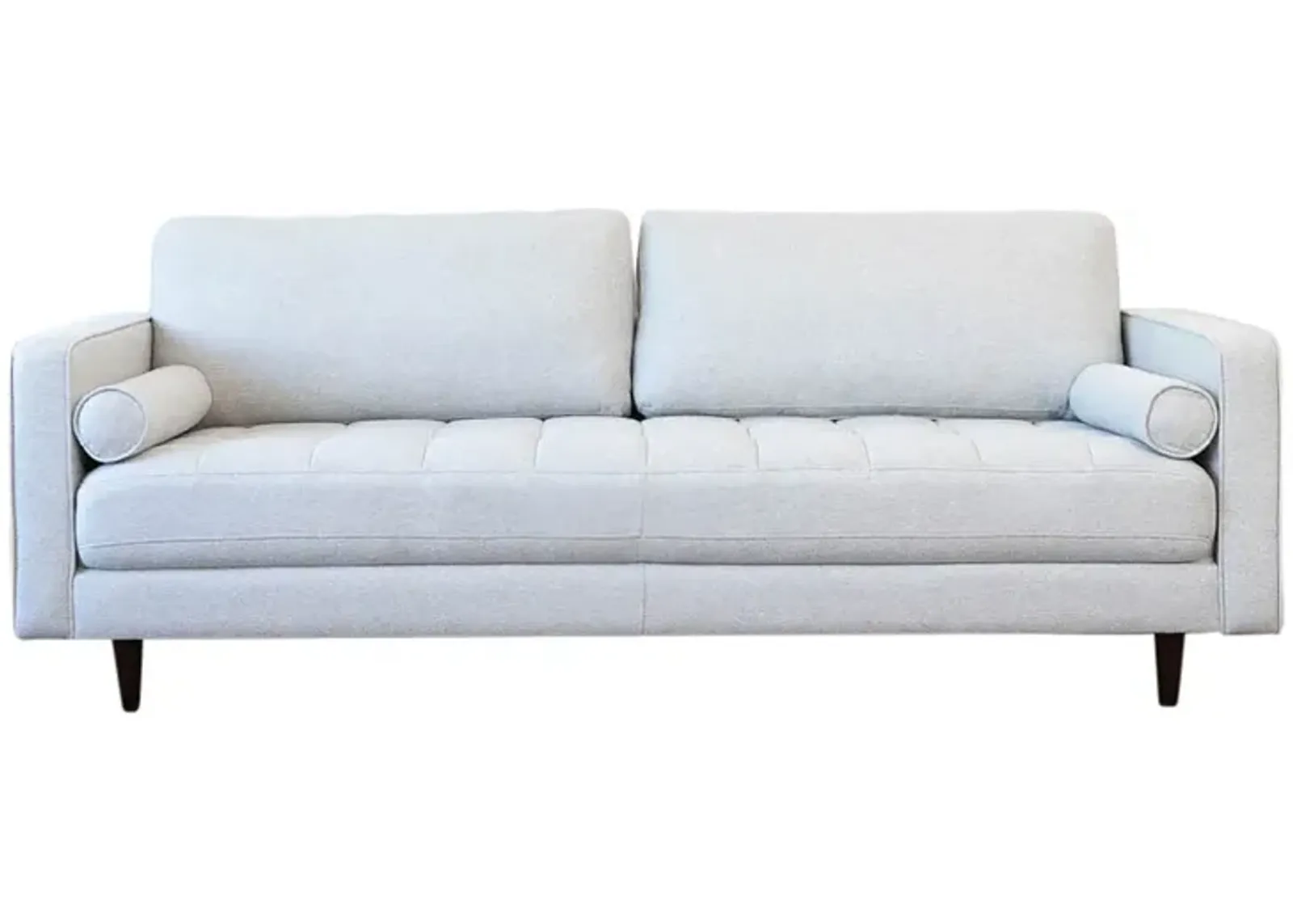 Daphne Light Gray Fabric Sofa