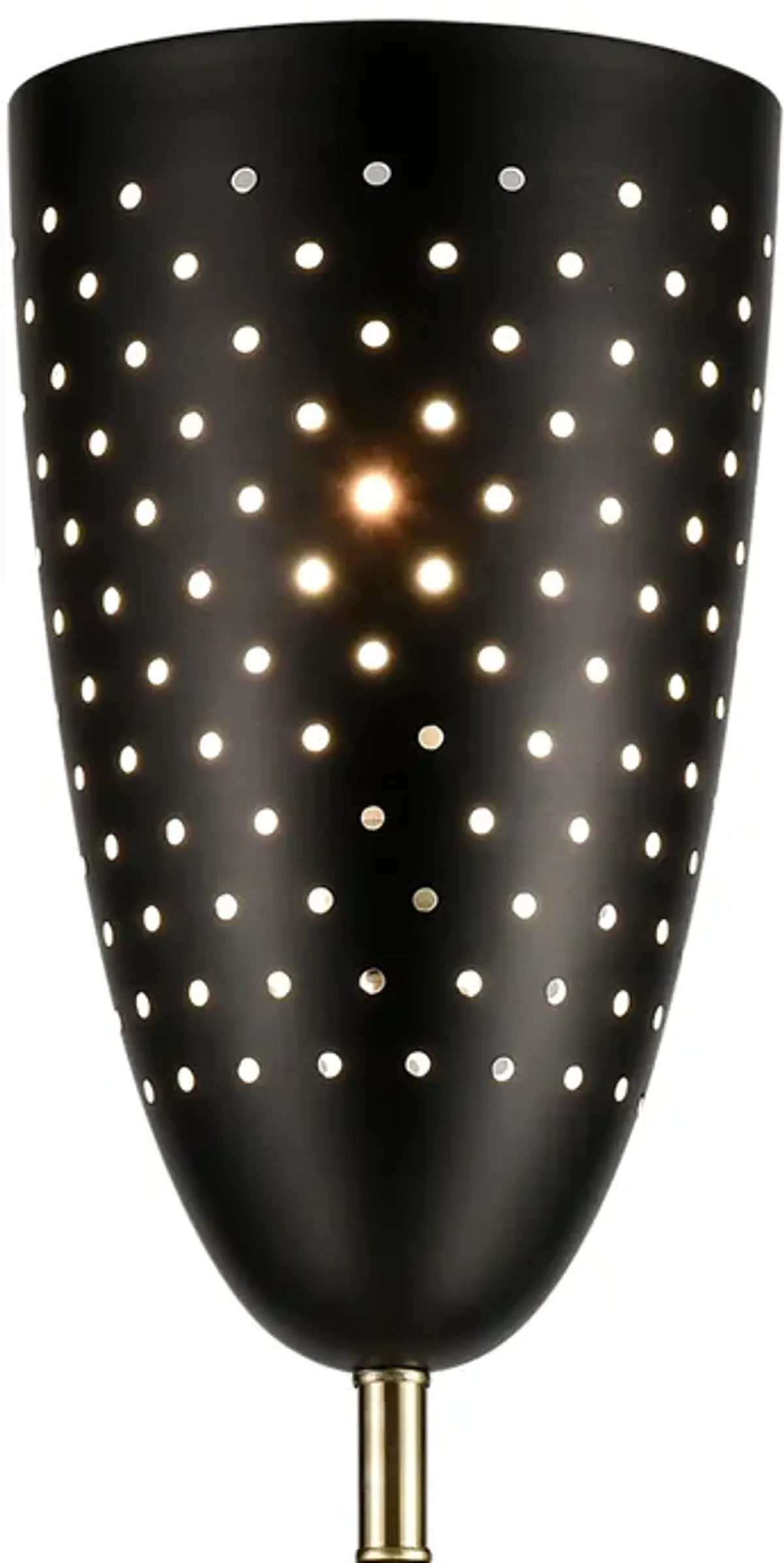 Amulet 69.5'' High 1-Light Floor Lamp - Black - Includes LED Bulb