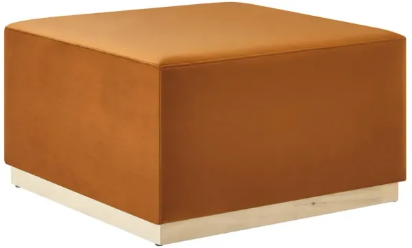Tilden Large 28" Square Performance Velvet Upholstered Ottoman by Modway