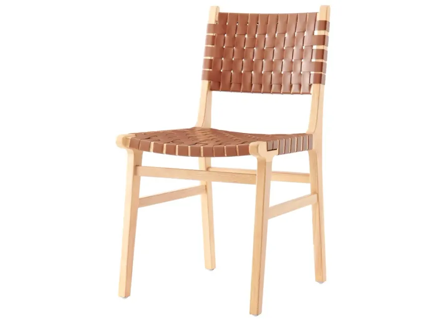 Marco Dining Side Chair, Ochre Brown 