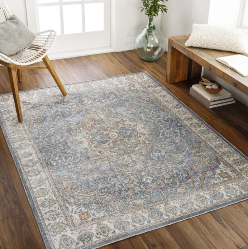 Lillian LLL-2321 6'7" x 9' Machine Woven Rug