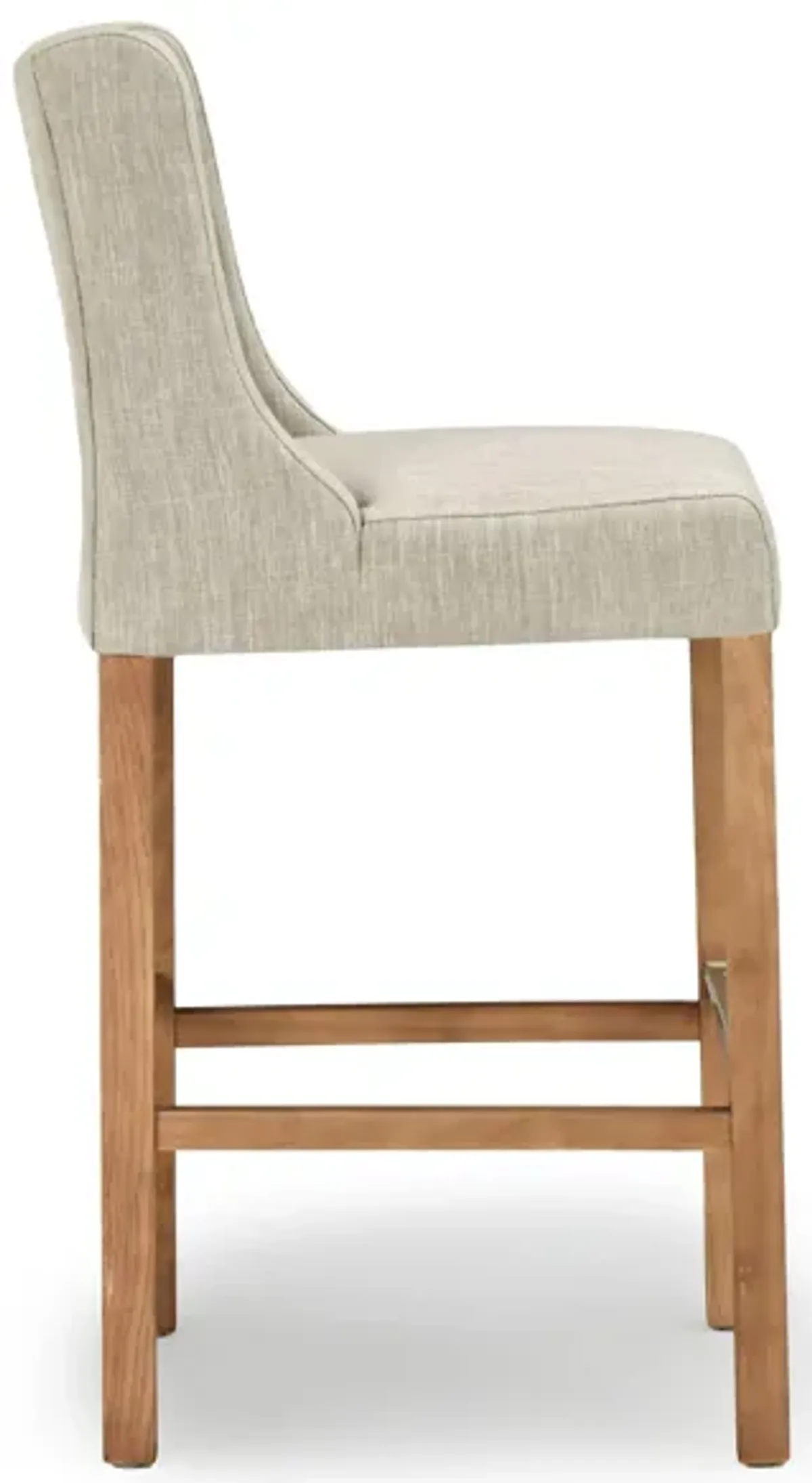 Karla Tufted 30 inch Barstool by Kosas Home