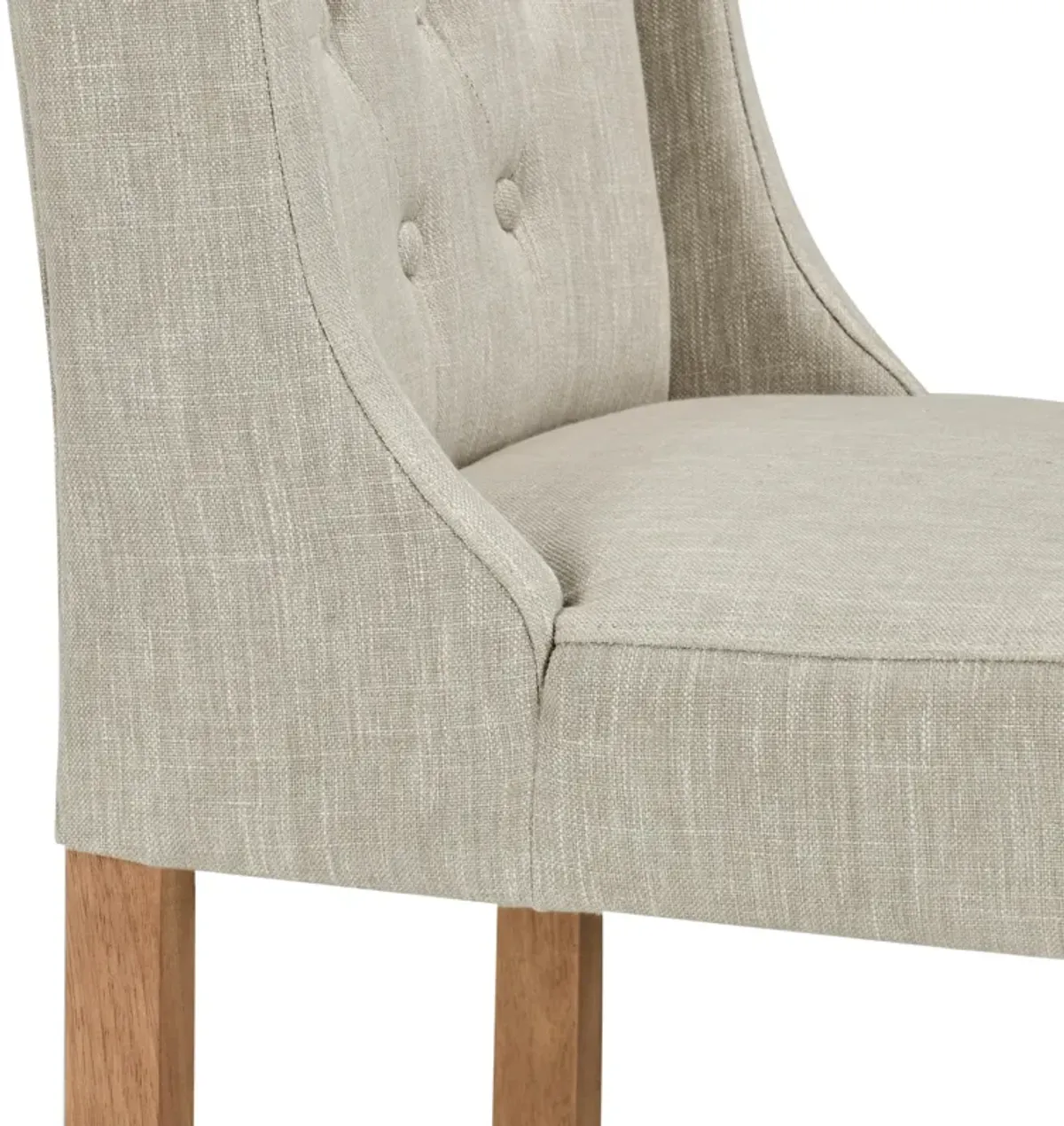 Karla Tufted 30 inch Barstool by Kosas Home