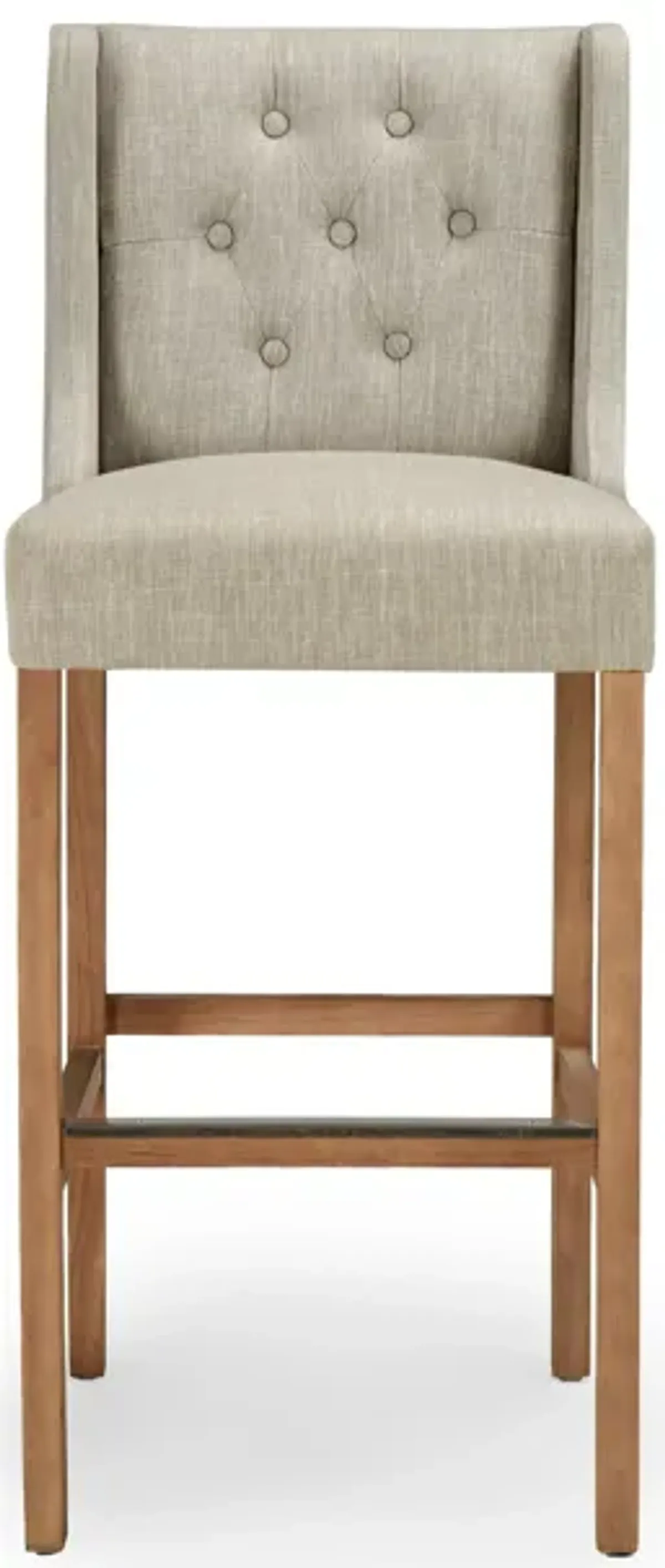 Karla Tufted 30 inch Barstool by Kosas Home