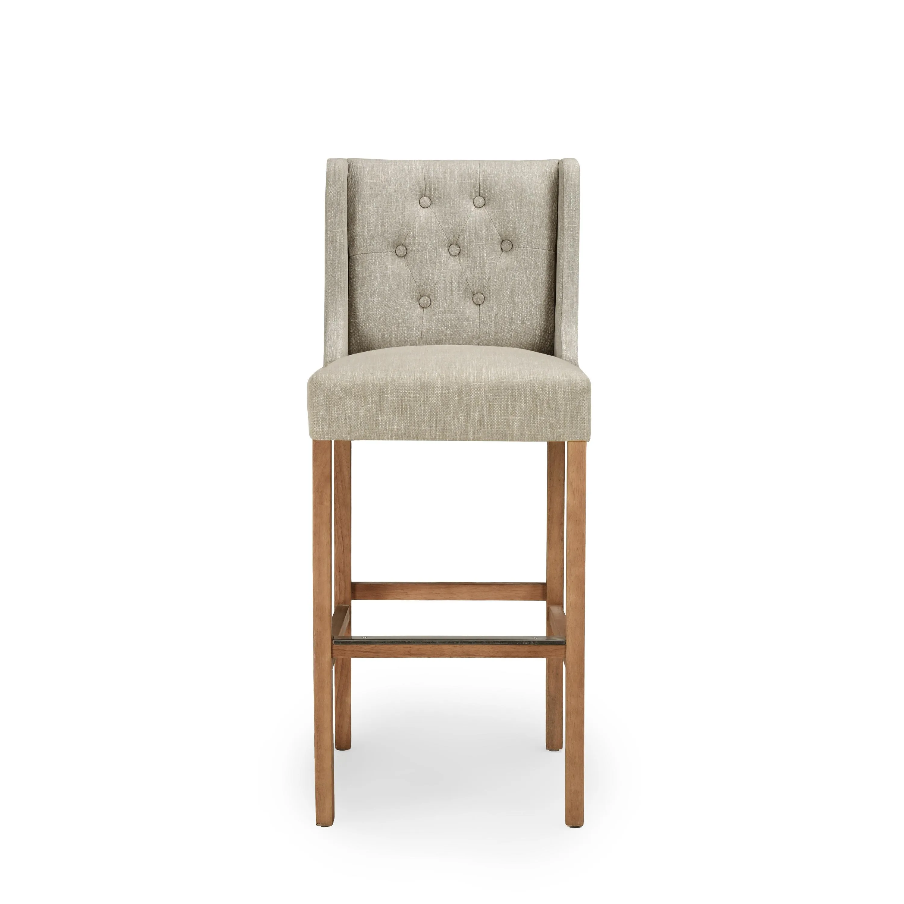 Karla Tufted 30 inch Barstool by Kosas Home