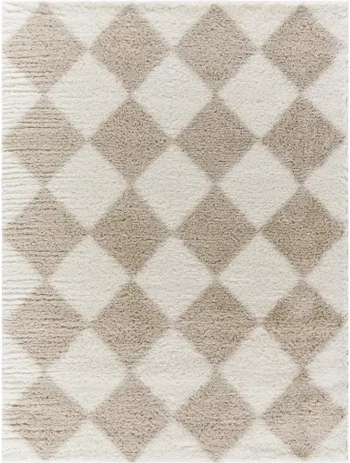 Cloudy Shag CDG-2338 5'3" x 7' Machine Woven Rug