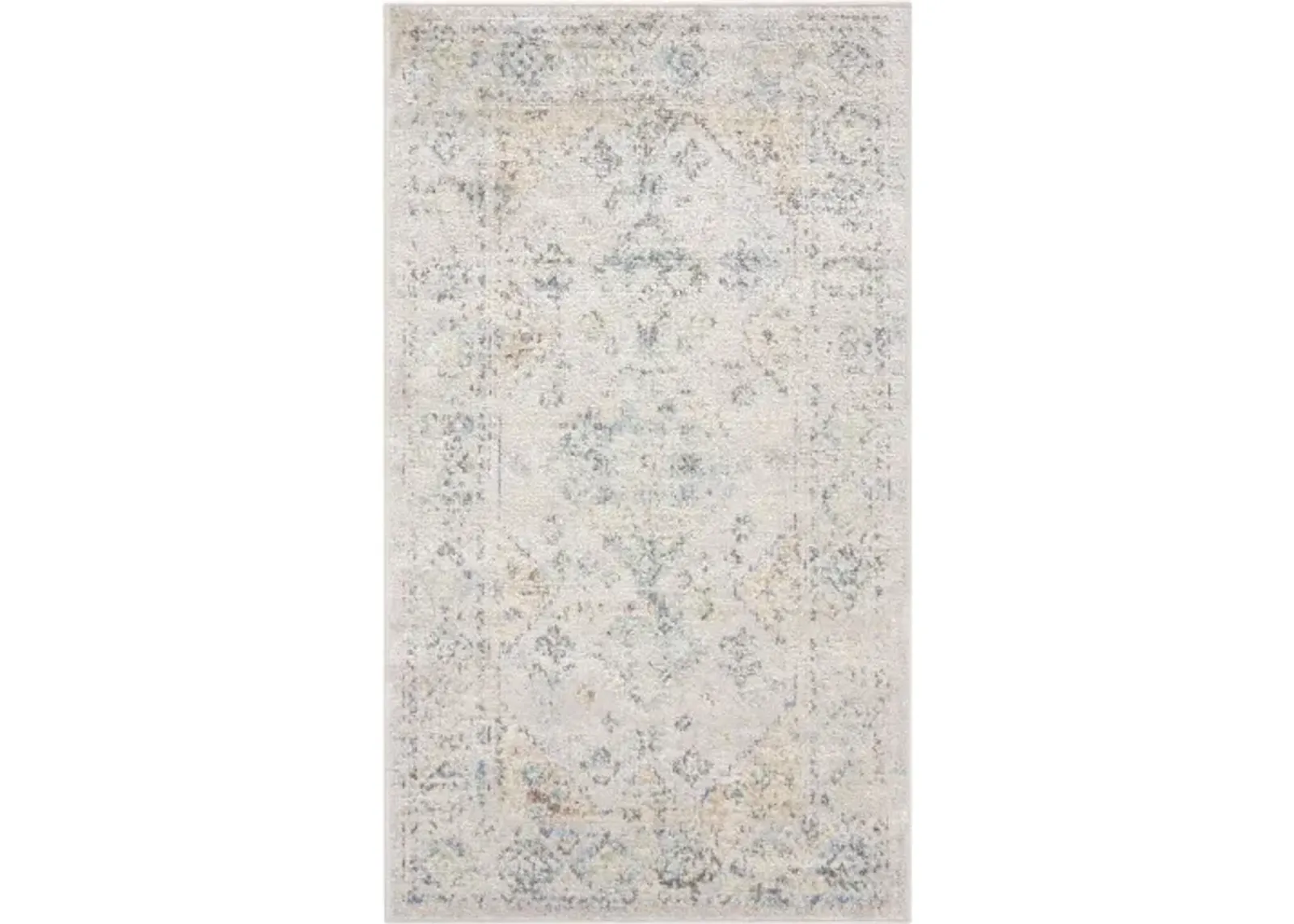 Lillian LLL-2352 2'7" x 7'3" Machine Woven Rug