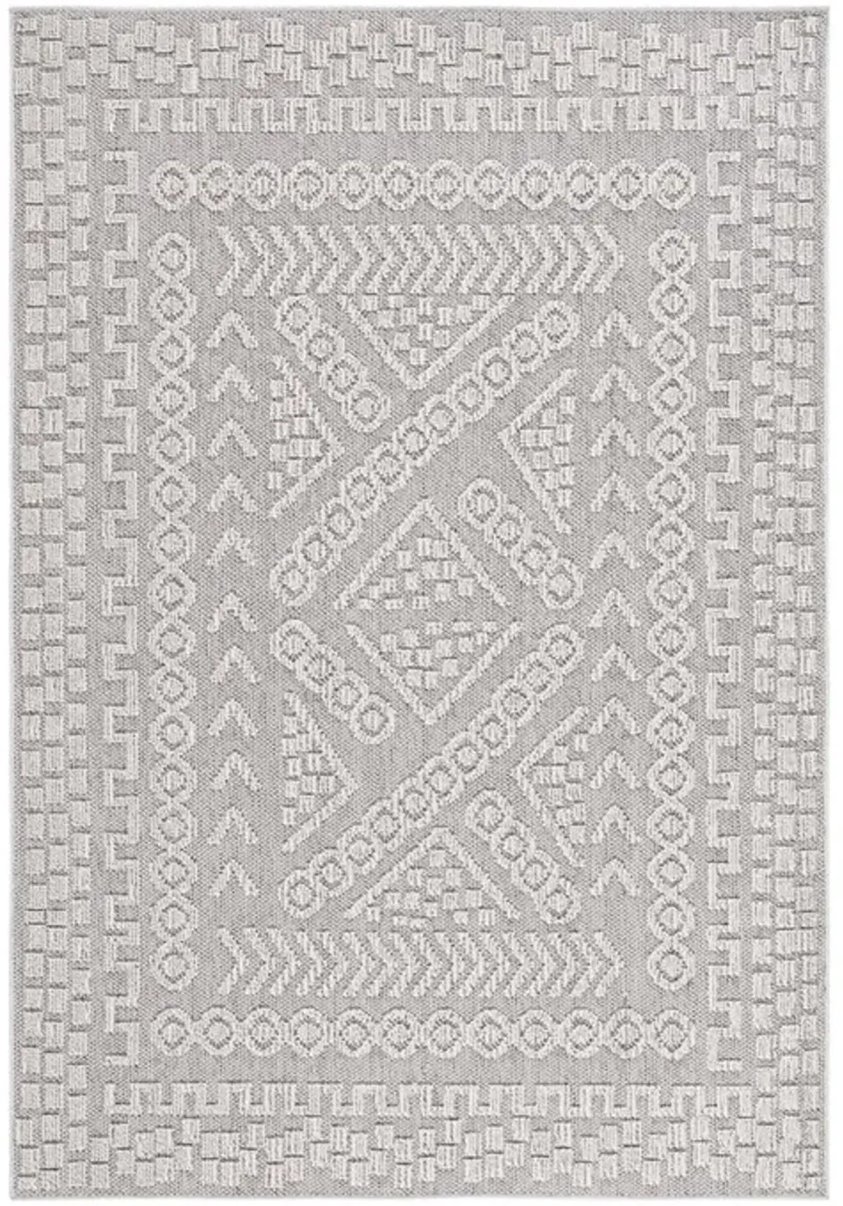 GLOBAL 202 Grey  9' X 12' Large Rectangle Rug