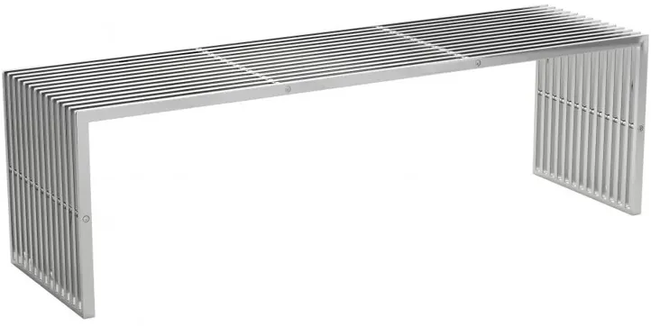 Tania Bench Silver