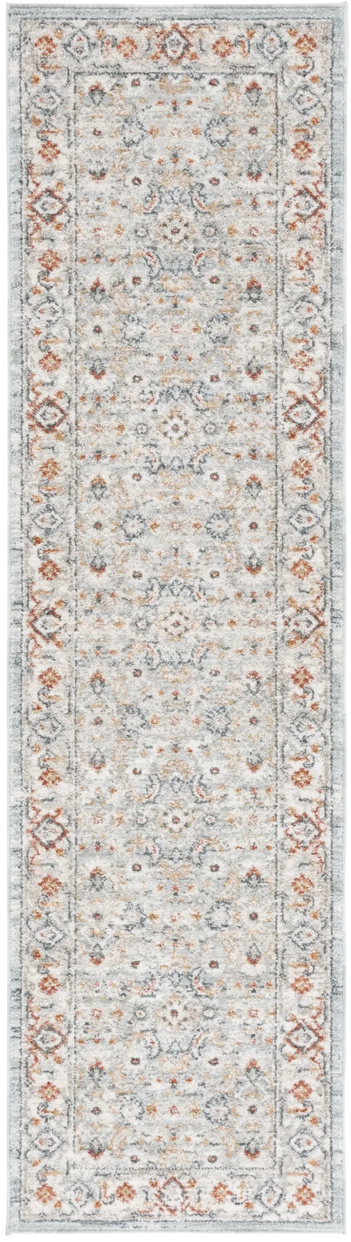 AVALON 210 LIGHT BLUE  2'-2' x 8' Runner Rug