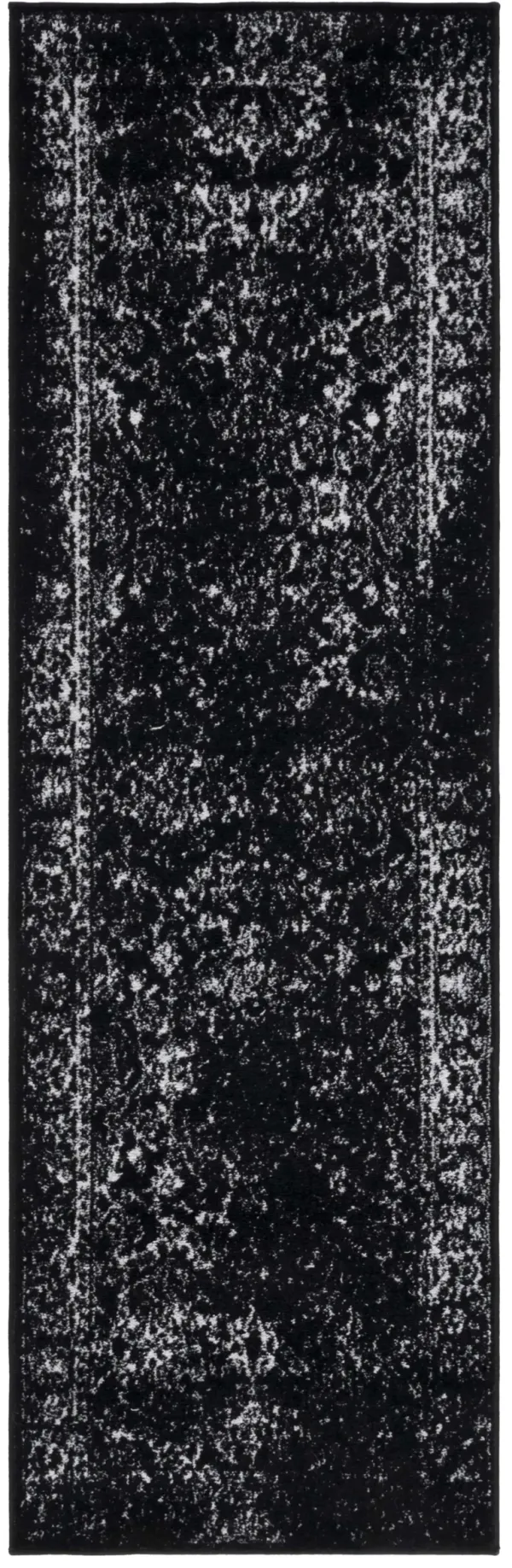 ADIRONDACK 109 BLACK  2'-6' x 10' Runner Rug