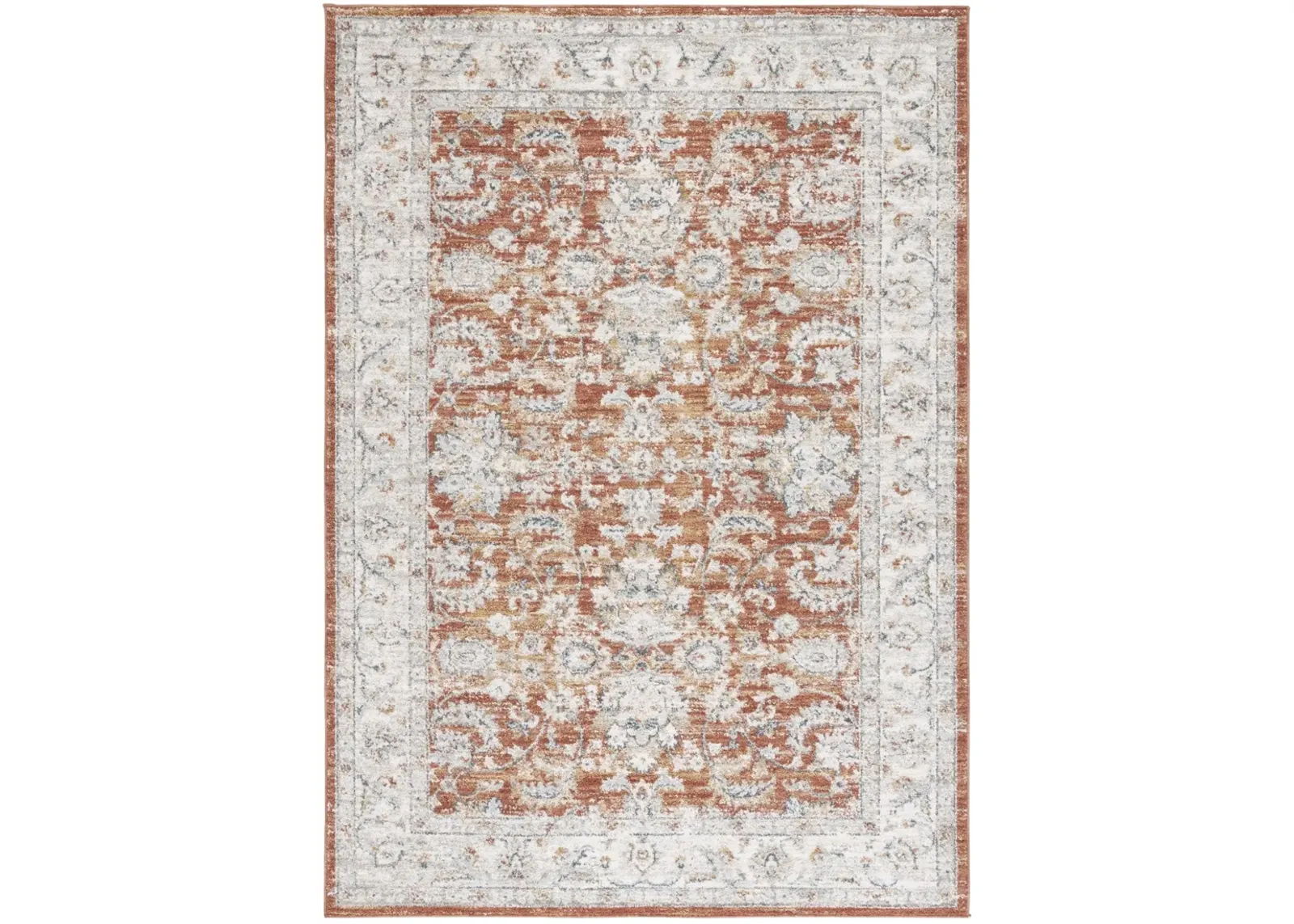 AVALON 220 RUST  4' x 6' Small Rectangle Rug