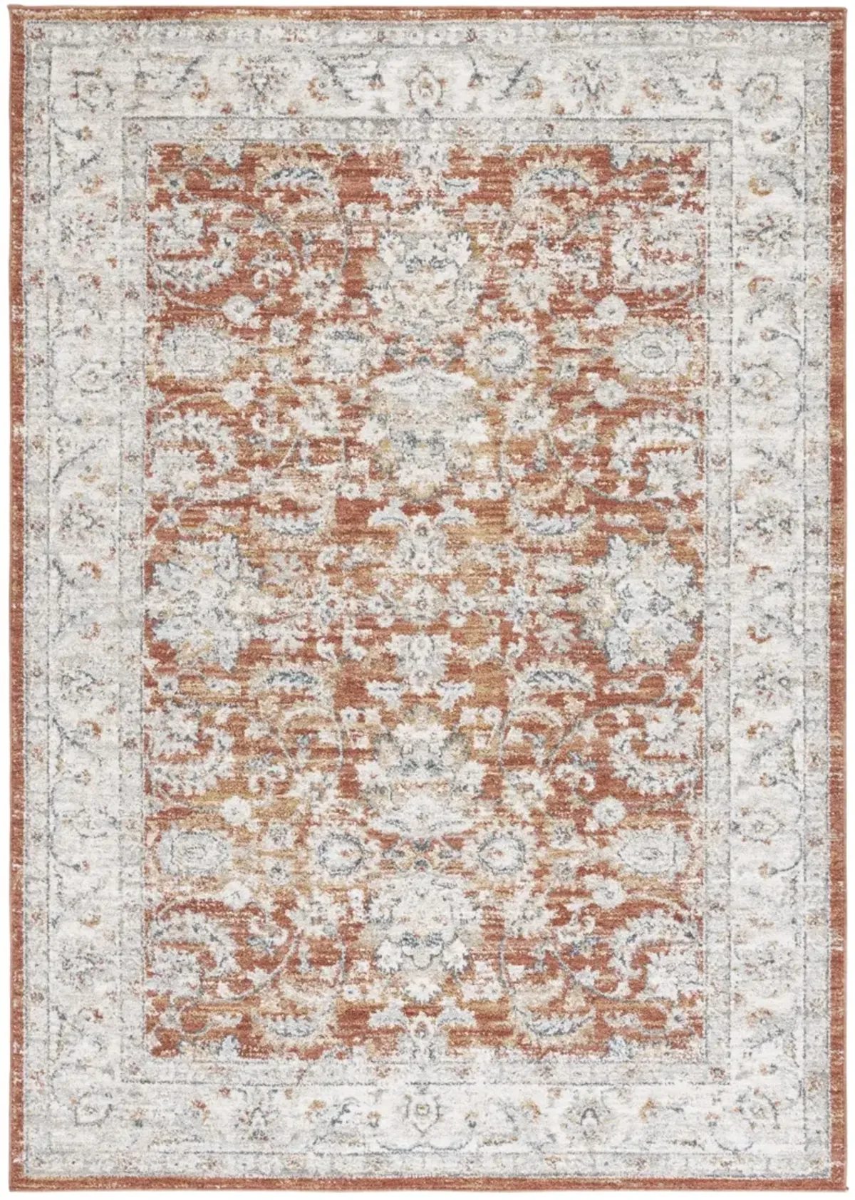 AVALON 220 RUST  4' x 6' Small Rectangle Rug