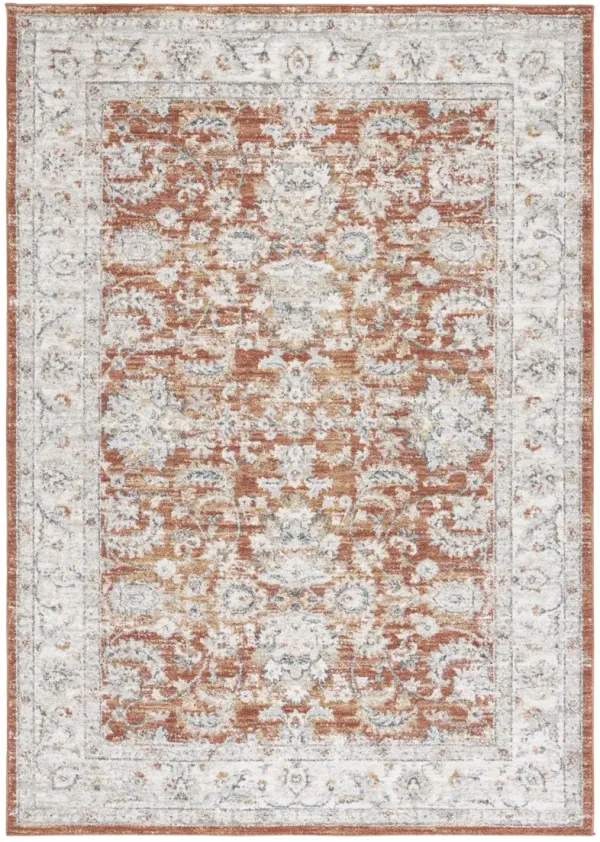 AVALON 220 RUST  4' x 6' Small Rectangle Rug