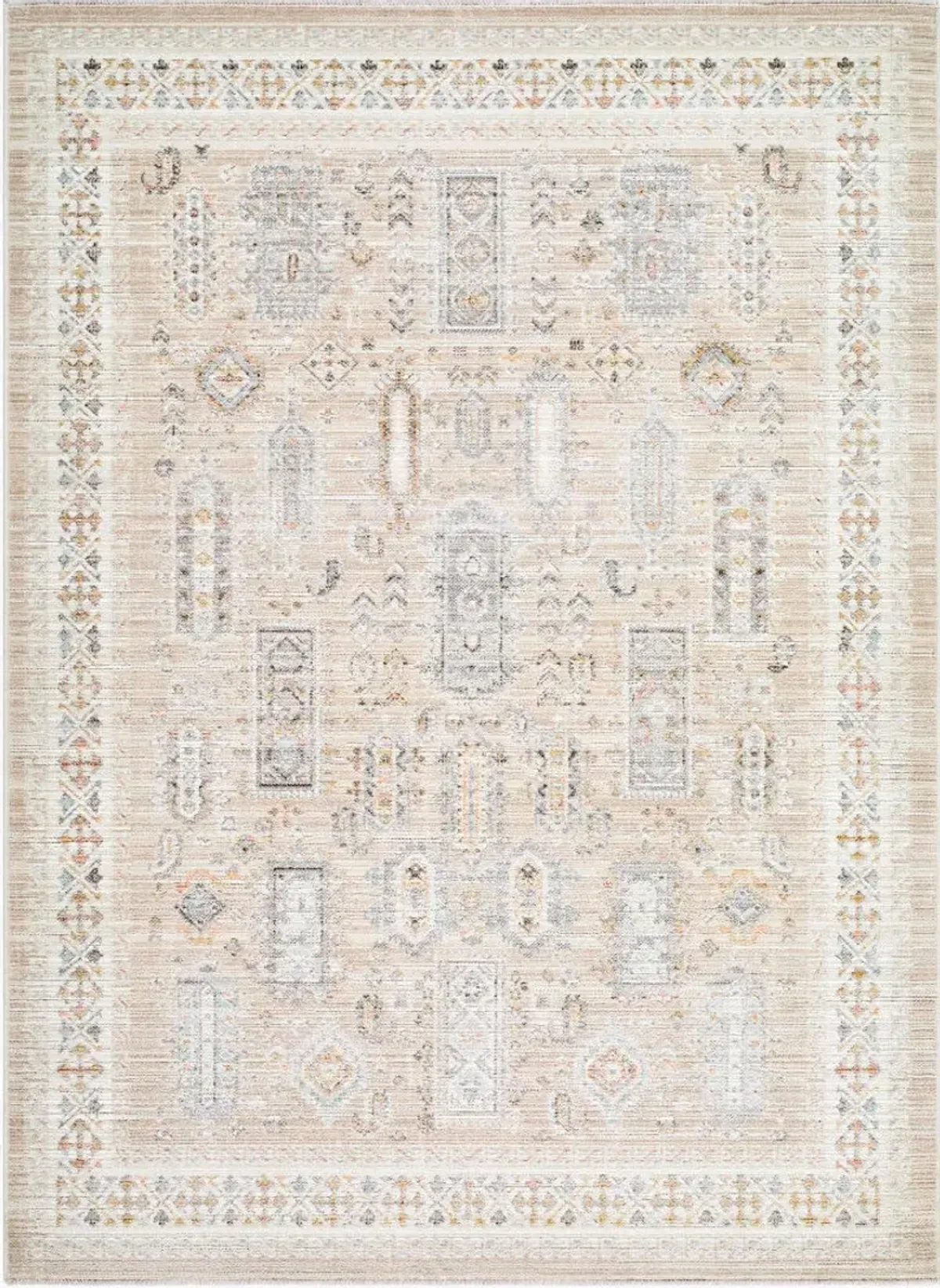 Amir AMR-2300 5'3" x 7' Machine Woven Rug